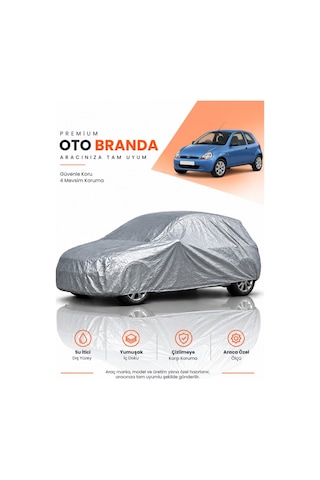 Ford Ka 2008-2016 Hatchback Uyumlu Araba Brandası Oto Branda Araba Örtüsü Araç Çadırı