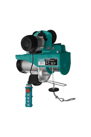 4 Hareketli Şaryolu Elektrikli Vinç 1700 Watt 600-1200 Kg Mes 945