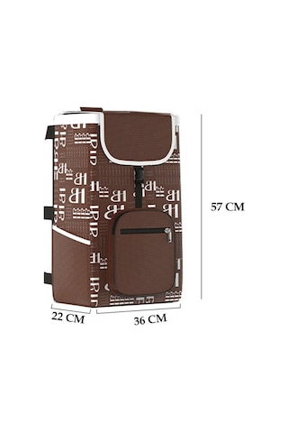 Morponi Su Geçirmez Pazar Arabası Torbası