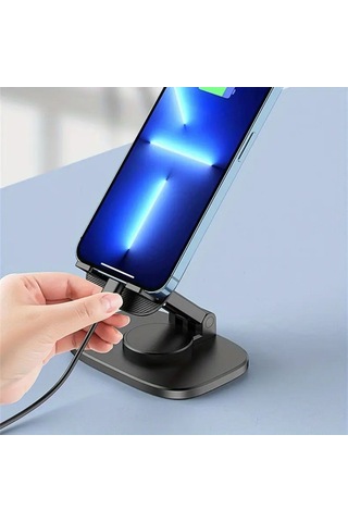 Buffer 360 Döner Masaüstü Mobil Telefon Tutucu Standı -m11