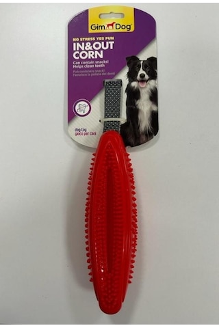 Gimdog Corn Tpr Çekiştirmeli Köpek Oyuncağı 33 CM