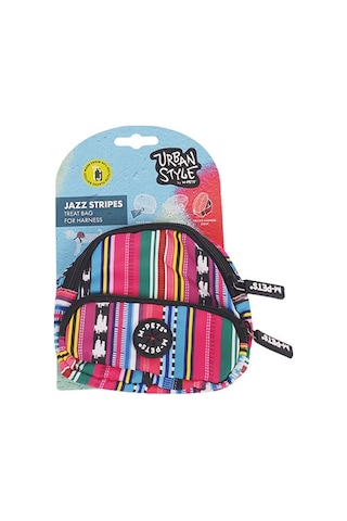 M-pets Urban Style Jazz Stripes Köpek Ödül Taşıma Çantası 14x14x2 Cm 244-52034.01