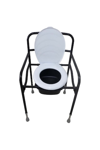 Medikaltec Katlanabilir Komot Seyyar Hasta Tuvaleti Klozet Yükseltici Taşınabilir Wc Tuvalet