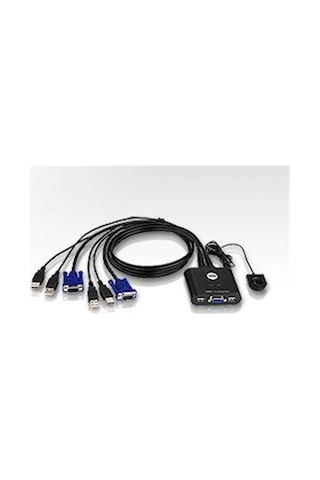 Aten Cs22u-a7 2 Port Vga Kvm Switch Kdo