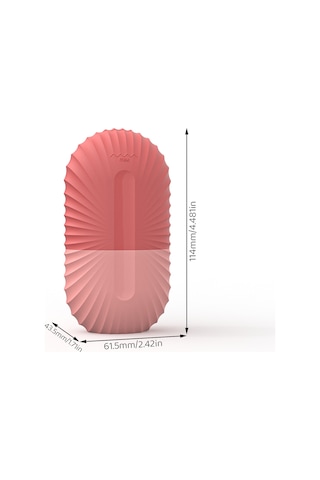 Vkemall Cilt Bakımı İçin Dıy Yüz Buz Rulosu - Yenilikçi Kapsül Tasarım, Gül Kırmızısı