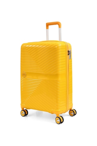 Ççs 5239 Polipropilen Kabin Boy Valiz-sarı Sarı