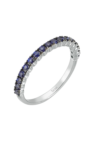 Sirius Safir Taşlı Yarım Tur Yüzük 0804R0224