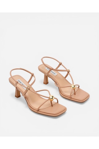 Steve Madden Jackpots Tan Kadın Bej Topuklu Sandalet Jackpots