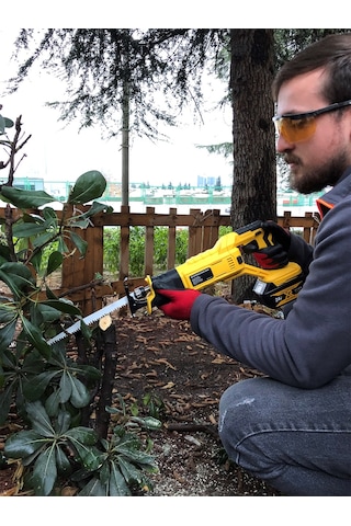 Çift Akülü Tilki Kuyruğu Ağaç Dal Kurban Kesim Makinesi + 5 Adet Bıçak