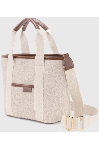 Housebags Kadın Çift Saplı Kanvas Tote Bag 246 001