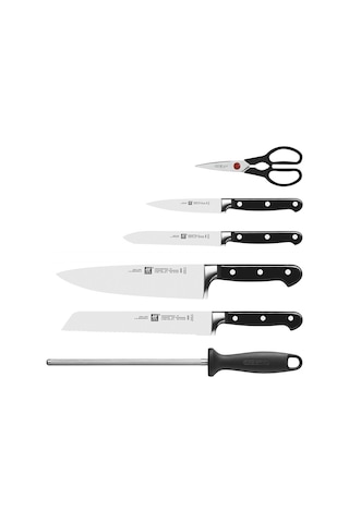 Zwilling 356210040 Bambu Blok 7 Parça Profesyonel Bıçak Seti S- Siyah