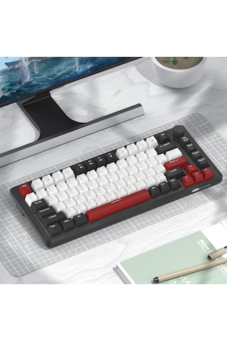Magegee Star75 83 Tuş Led Kablolu Mekanik Siyah Gaming Klavye