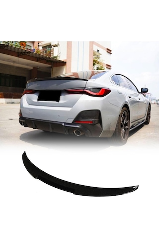 Bmw G26 Yarasa M4 Spoiler İthal Parlak Siyah Abs Plastik 2021+