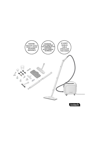 Icotech SC 90 Pro Multi Fonksiyonel Buharlı Temizlik Makinesi