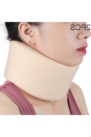 Dm 2 Adet 003 Ev Süngeri Boyunluk Nefes Alabilir Ayarlanır M Bej