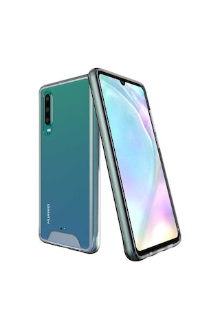 Huawei P30 Kilif Seffaf Sararmaz Gard Silikon 391288101