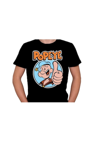 Popoye Temel Reis Ispanak Güç Safinaz Tişört Unisex T-shirt 001