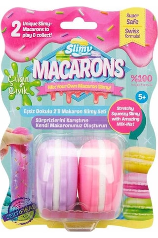 Slimy 2'li Macaron Slime