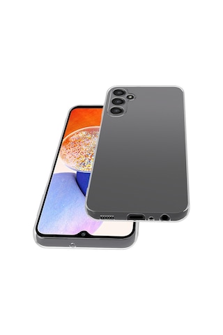 Kilifone - Galaxy Uyumlu A26 Uyumlu - Kılıf Şeffaf Soft Slim Fitt Süper Silikon Kapak - Şeffaf - T35292 Şeffaf