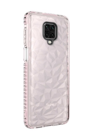 Xiaomi Redmi Note 9S Kılıf Buzz Köşeleri Airbagli Prizmatik