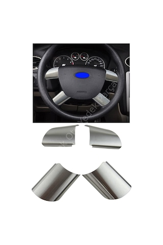 Yok Yok Oto Ford Connect Direksiyon Simidi Nikelajı Krom 2002-2013