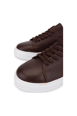 Tamer Tanca Erkek Hakiki Deri Kahverengi Sneakers & Spor Ayakkabı 1166 25501 Erk Ayk Sk25-26 Kahve Kahve