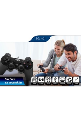 Sg-401 Usb Game Pad Tekli Oyun Kolu