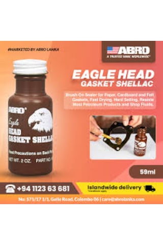 Silindir Kapak Conta Yapistirici Gs-2 Abro Head Gasket Shellac 59 Ml