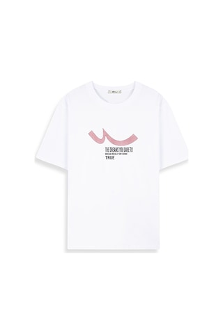 Ltb Baskılı Erkek T-shirt - Beyaz 01225843176089 100