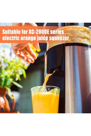 Xurunkeji Xc-2000e Elektrikli Portakal Sıkacağı Yedek Parça Bıçak Değişimi, Portakal Suyu Sıkacağı Yedek Parça Vidaları Turuncu