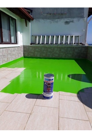 İsonem Shine Floor Solvent Bazlı Fayans Boyası 4.5 Kg Siyah Diğer