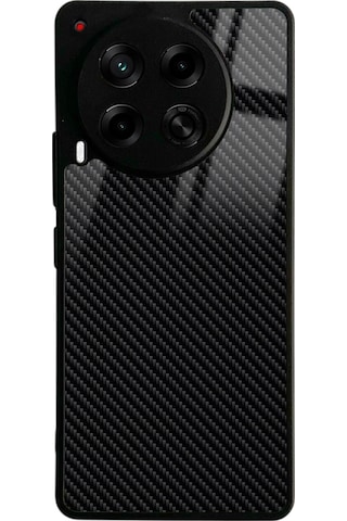 Tecno Camon 30 Carbon Tasarımlı Glossy Telefon Kılıfı Siyah Tecno Camon 30 Carbon Tasarımlı Glossy Telefon Kılıfı Siyah