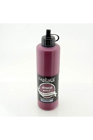 Hybrid Multisurface Akrilik Boya 500 Ml. H-056 Vişne Genel