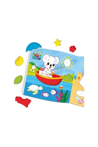 Yükselen Zeka Pofidik Sticker Kitabım - İlk Yumuşacık Sticker Kitabı