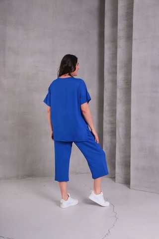 Önü Çimalı Takım Mavi