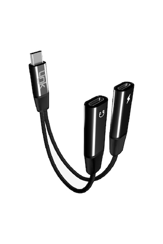 Linktech A203 Type-c To Type-c + Type-c 65w 2in1 Dönüştürücü Adaptör -