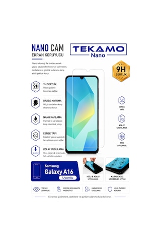 Samsung Galaxy A16 Uyumlu Nano Cam Ekran Koruyucu