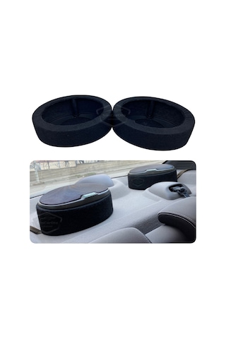 Çift Yönlü 6"x9" Oval & 16 cm Yuvarlak Hoparlör Kasnağı Üniversal Oval Hoparlör Yükseltici Altlık Takoz 2 li Set (00) (ŞüsCarOto Aksesuar)