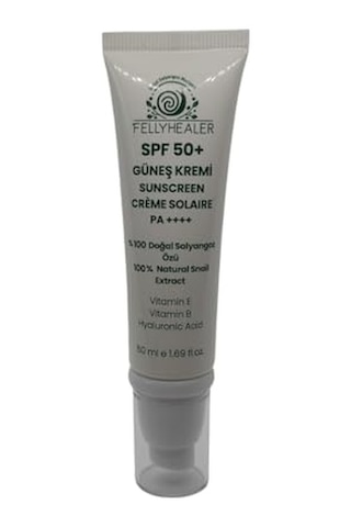 Tr Salyangoz Özlü Güneş Kremi, Spf 50+, Tüp, Krem Form, Renksiz, Aydınlatıcı Ve Yaşlanma Karşıtı, 50 Ml, Tü