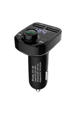 Didadodo Araç Stereo İçin Bluetooth Fm Verici Ve Hands-free, Kablosuz Desteğiyle