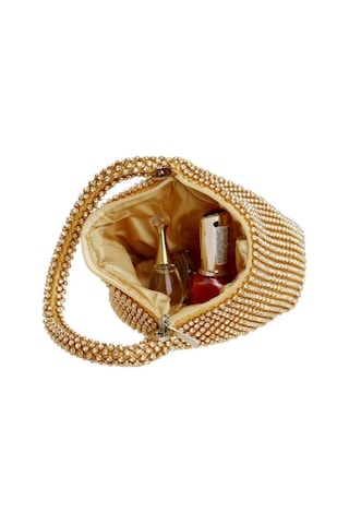 Wondernest Kadın Moda Gümüş Parlatan Ziyafet Partisi Elmas Çanta Gümüş