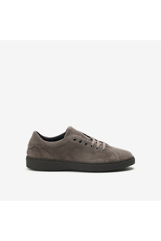 Visone Greige Sneaker Erkek 19c1 Frau Waxy Laced Shoes Vizon