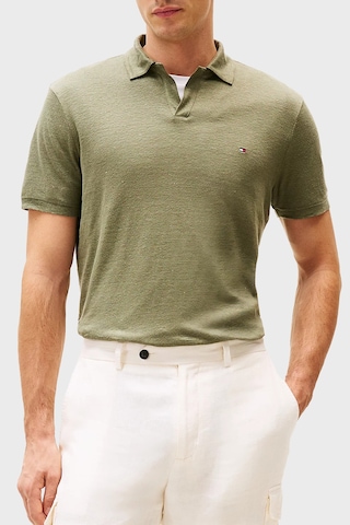 Tommy Hilfiger Erkek Polo Yaka T Shirt Mw0mw38476 Plı Yeşil Yeşil