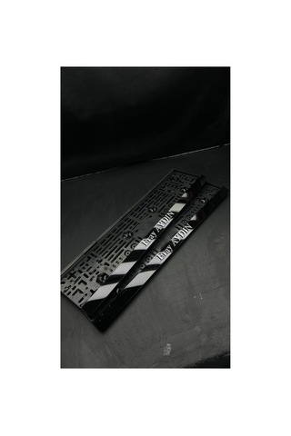 5d Ultra Parlak Gri Renk Kabartma Takmatik Pleksi Plakalık - 579957174