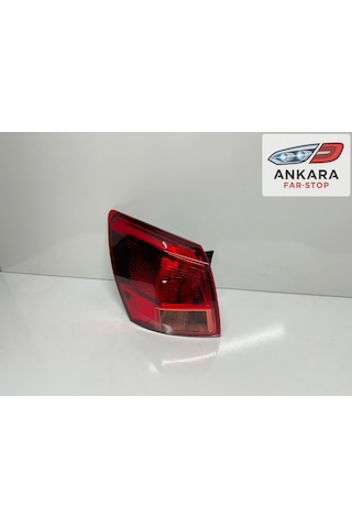 Nissan Qashqai 2007 - 2010 Stop Lambası Sol Dış Arka Çamurlukta Kalan Dış