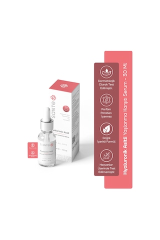 Sante Plus Nemlendirici Dolgunlaştırıcı Hyaluronik Asit Serum 30 ML