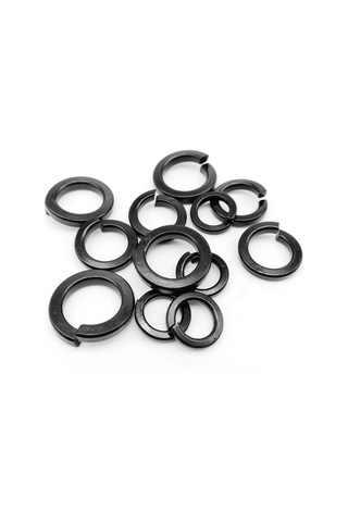 Metal Yıkayıcılar 1000 Pc Karışım Boyut Kiti M1.6 M2 M2.5 M3 M3.5 M4 M5 M6 M8 Siyah Gb93 Yay Split Kilit Yıkayıcı Elastik Conta Seti