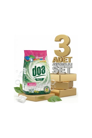 Doa Matik Deterjan Renkliler 3x4 Kg