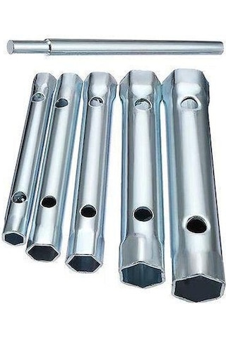 6 Parça Kovan Tipi Lokma Anahtarı 8 – 17 Mm Arası Anahtar Set