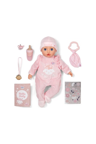 Baby Born Annabell 43 Cm Fonksiyonlu Sesli Bebek 10+ İşlevli Aksesuar Setli 04